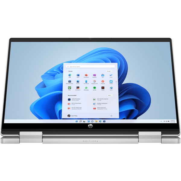 HP Pavilion 14 X360 Convertible Intel  Core i5-1335U 13Th Gen 16GB-512SSD Fhd Touchscreen Natural Silver Windows 11 Home 94Z38Ea - Image 3